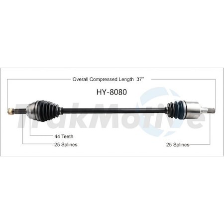 Surtrack Axle Cv Axle Shaft, Hy-8080 HY-8080